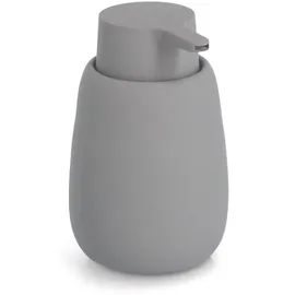 Zeller Seifenspender 8,8x13,7x8,8 cm Grau Keramik