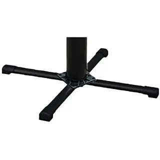 SUMMER FUN Universal Standfuß Verstellbar für Gartenduschen 10 cm x 80 cm x 80 cm Schwarz