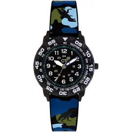 Cool Time The Cool Dino Camouflage 0 mm Silikonarmband blau