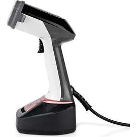 Nedis Bügeleisen 1400 W Edelstahl schwarz