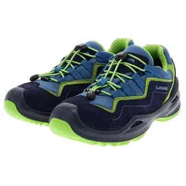 Lowa Robin Evo GTX Lo Kinder navy/limone 33