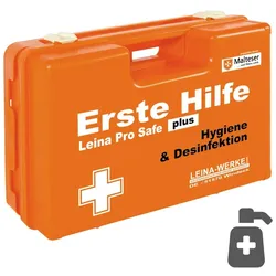 Erste-Hilfe-Koffer nach DIN 13157, Hygiene & Desinfektion