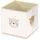 Herding Aufbewahrungsbox Little Friends 30 x 30 x 30 cm 1-tlg. Beige