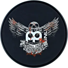 Meinl Percussion Meinl Cymbals Drum Jawbreaker Practice Pad 6 Zoll (15,24cm) Schlagzeug Trommel Übungspad – Medium Rebound, Natürliches Spielgefühl – Schlagzeug Zubehör, Schwarz (MPP-6-JB)