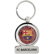 Hy-Pro Offiziell lizenzierter FC Bareclona Spinner Schlüsselanhänger – Barcelona Merchandise, Barca, tolle Fußball-Geschenkidee