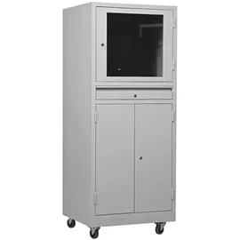 Gürkan PC-Schrank grau