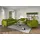 s-style möbel 3-SITZER-SOFA Pulse Grün Luxusmicrofaser