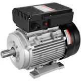 Vevor 1,1 kW Elektromotor 2800 U/min, AC 220–240 V 7,1 A, 90 S, B3-Rahmen, Luftkompressormotor einphasig, 24 mm Keilwelle,