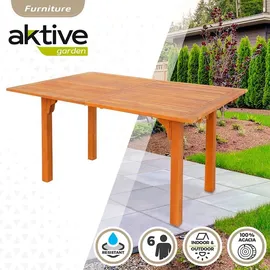 Aktive Akazie Ausziehtisch 200 x 74 x 100 cm Braun