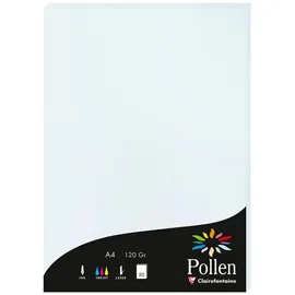 Clairefontaine Briefumschlag 10x Papier A4 120g 50 Blatt - Blau 4201C, Karten und Umschläge pollen blau