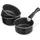 Orion Grande Kombitopf-Set 3-teilig mit Griff 110276 - Schwarz