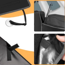 Kingsleeve Kofferraumschutz Universal Wasserabweisend Kratzfest Ladekantenschutz Pflegeleicht 600D Oxford Universal Schondecke Kofferraummatte Hund