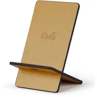 Rhodia Rhodiarama, Handyhalter italienischem Kunstleder 13x8x8,5 cm Gold 194402C
