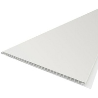BaukulitVox Ecoline Wandpaneel  (Weiß, 2.650 x 250 x 8 mm)