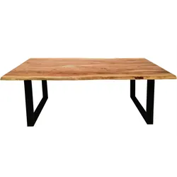 Tisch 120x80 Akazie Esstisch Küchentisch Antikfinish Wohnzimmer Esszimmer Küche