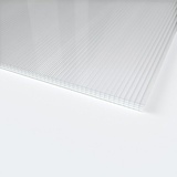 Hohlkammerplatte ECO-UV  (250 cm x 98 cm x 10 mm, Polycarbonat, Transparent)