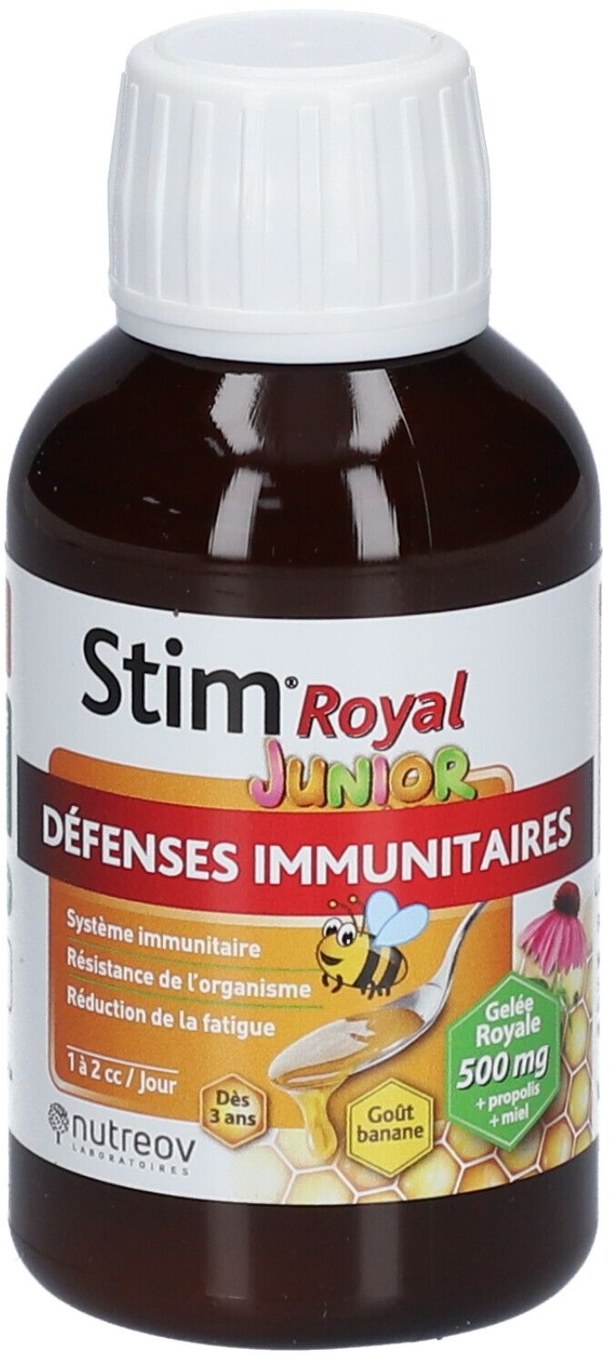 NUTREOV Stim® Royal Junior & Adulte Défenses immunitaires 125 ml sirop