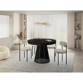 WFL GROUP Naro Ø 120 cm schwarz