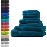 Hometex Premium Textiles Hometex Premium Handtuchset 5-tlg. blau