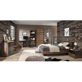 Forte Jacky 120 x 200 cm Schwarz/Braun