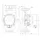 Grundfos Hocheffizienzpumpe Alpha1 32-40 180mm