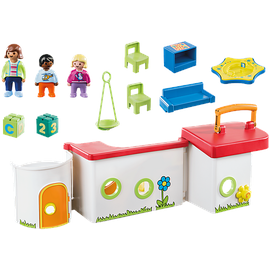 Playmobil 1.2.3 Mein Mitnehm-Kindergarten 70399