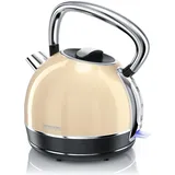 Arendo Retro Design 1,7 l Beige