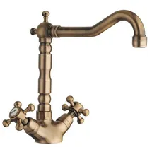 Sapho ANTEAn Küchenarmatur mit Retro-Einlauf Bronze