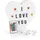 EasyMaxx LED-Leuchtkasten [Herz] - 173 Buchstaben, | 150 Moodjis