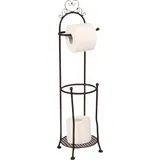 Ambiente Haus Toilettenpapierhalter AMBIENTE HAUS, braun, Metall, Toilettenpapierhalter, Höhe 70 cm