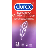 DUREX sensitivo contacto total 12 uni