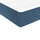 vidaXL Taschenfederkernmatratze Dunkelblau 100x200x20 cm Samt