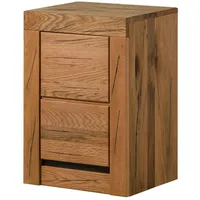 Massivmoebel24 Hängeschrank Wildeiche / Zerreiche 44x35x63 natur geölt MONTREUX