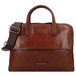 The Bridge Williamsburg Aktentasche Leder 37 cm Laptopfach marrone rutenio