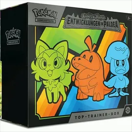 Pokémon Top Trainer Box Karmesin & Purpur Entwicklungen in Paldea 