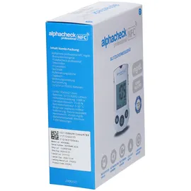 Berger Med Gmbh Alphacheck Professional Blutzuckermessgerät mg/dl inkl Teststreifen, Lanz., Etui