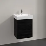 Villeroy & Boch Waschbeckenunterschrank 2 Auszüge 46 x 54,6 x 37,4 cm Black Oak