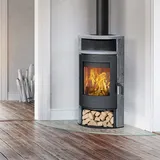 Fireplace Samba Kaminofen Stahl Schwarz | Speckstein