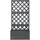 [en.casa] Pflanzkasten mit Spalier Amstelveen 135 x 65 x 30 cm Grau