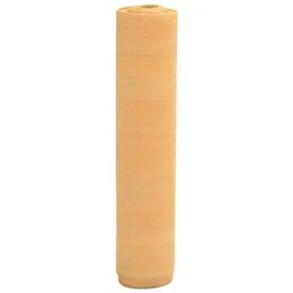 vidaXL Blende Zaunblende Sandfarbe 1x10 m HDPE 150 g/m2