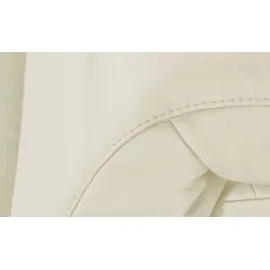 HIMOLLA Eckcouch Leder 2-Sitzer Creme