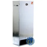 Ita Räucherofen 7004 - Premium XL Räucherschrank aus Edelstahl – 111 cm - Qualität Made In EU - Direkt vom Hersteller - Smoker zum Kalträuchern - Silber