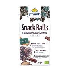 Govinda Snack Balls Mandel bio