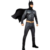 Funidelia | Batman Kostüm - Der Dunkle Ritter für Herren The Dark Knight, Superhelden, DC Comics - Kostüme für Erwachsene & Verkleidung für Partys, Karneval & Halloween - Größe XL - Schwarz