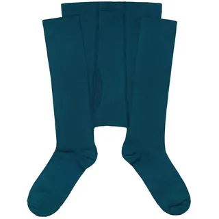 WERI SPEZIALS Strumpfhersteller GmbH Strickstrumpfhose Herrenstrumpfhosen >>Einfarbig<< Baumwolle weich hautfreundlich grün 50-52