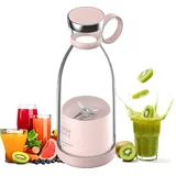 Akku-Smoothie-Maker 350ml Mini-Mixer, frischer Saft, kleiner Mixer mit USB, 20000r/min, 304 sus, leicht zu tragen