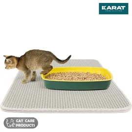 Karat Katzenstreumatte Charly 61 x 38 cm grau