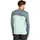 Icebreaker Merino 125 Cool Lite Sphere Colourblock Langarm-t-shirt - Mint / Blue Ash / Colourblock - XL