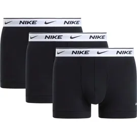 Nike Trunk 3PK schwarz/weiß S 3er Pack