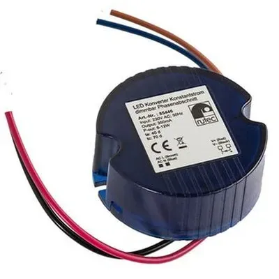 LED-Steuerung 8-10,5W 0,35A 36V PHanschn IP64 Phasen Anschnitt Kstgeh dyn